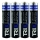 4 stk. Alkalisk batteri AAA 1,5V