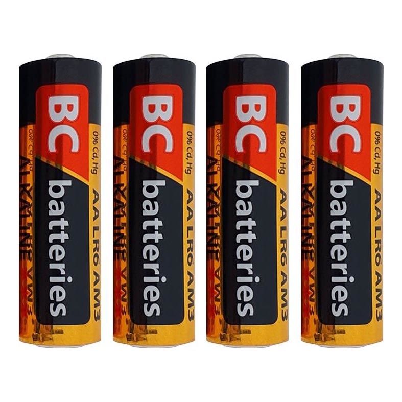 4 stk. Alkalisk batteri EXTRA POWER AA 1,5V
