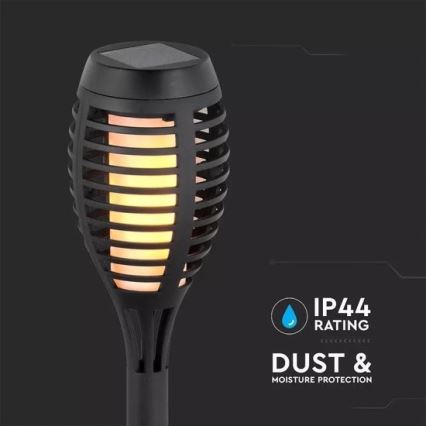 4x LED solcellelampe 4xLED/3,6V 1xAAA IP44 100 mAh