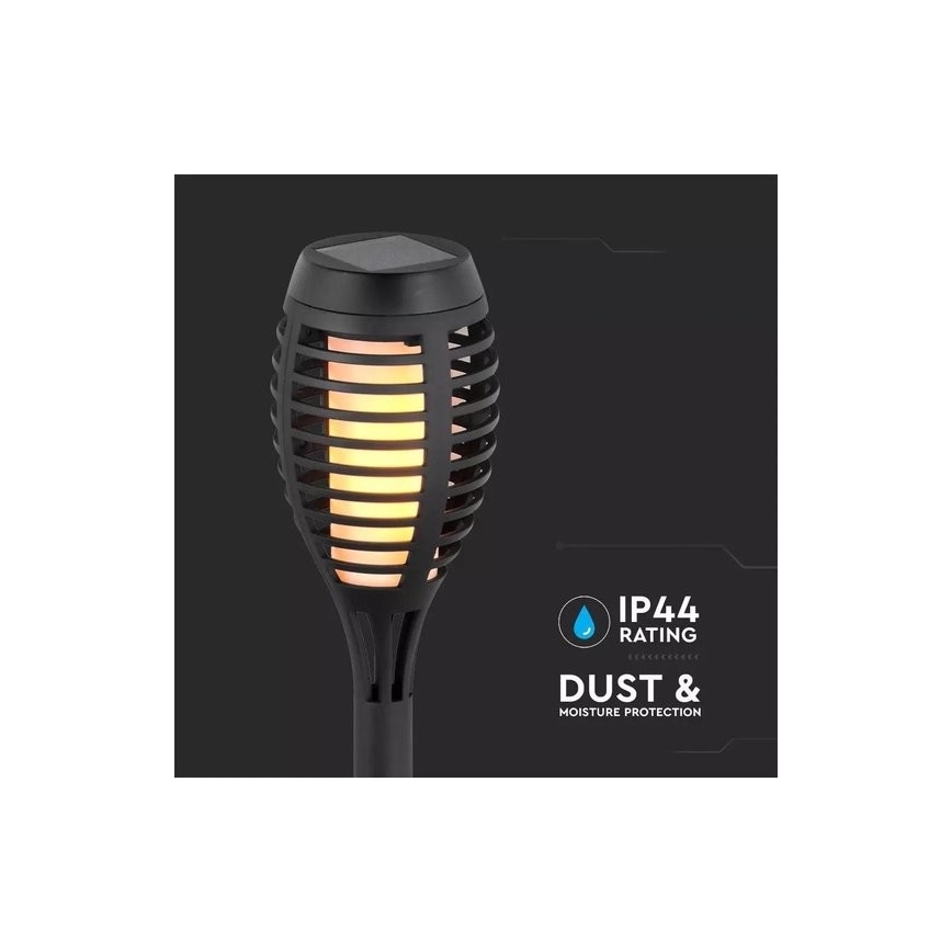 4x LED solcellelampe 4xLED/3,6V 1xAAA IP44 100 mAh