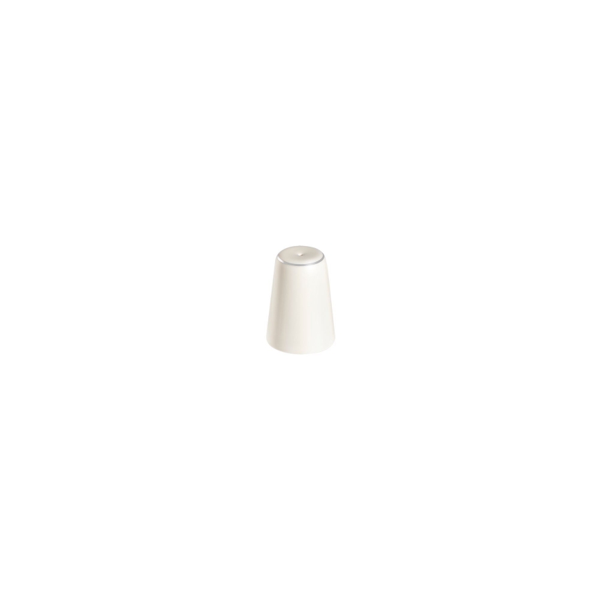 53-delers spisesæt i porcelæn – creme/sølv