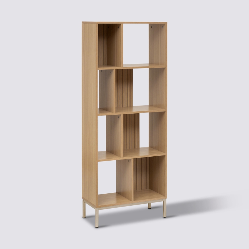 5five - Bogreol GRID 63 x 159 x 30 cm, brun