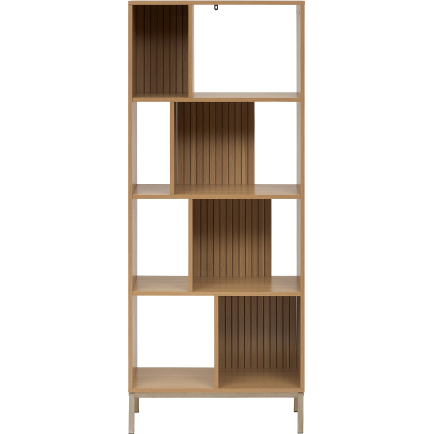 5five - Bogreol GRID 63 x 159 x 30 cm, brun