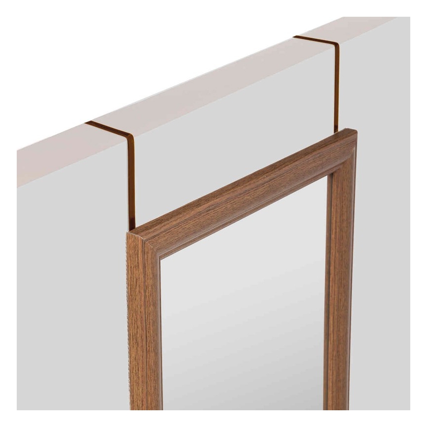 5five - Dørhængt spejl MATCHING 125x35 cm brun