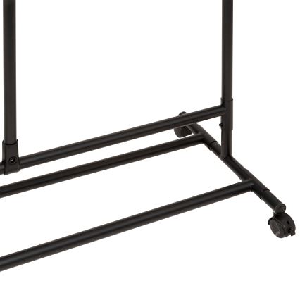 5five - Fritstående tøjstativ KENY 173x117 cm sort