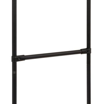 5five - Fritstående tøjstativ KENY 173x117 cm sort