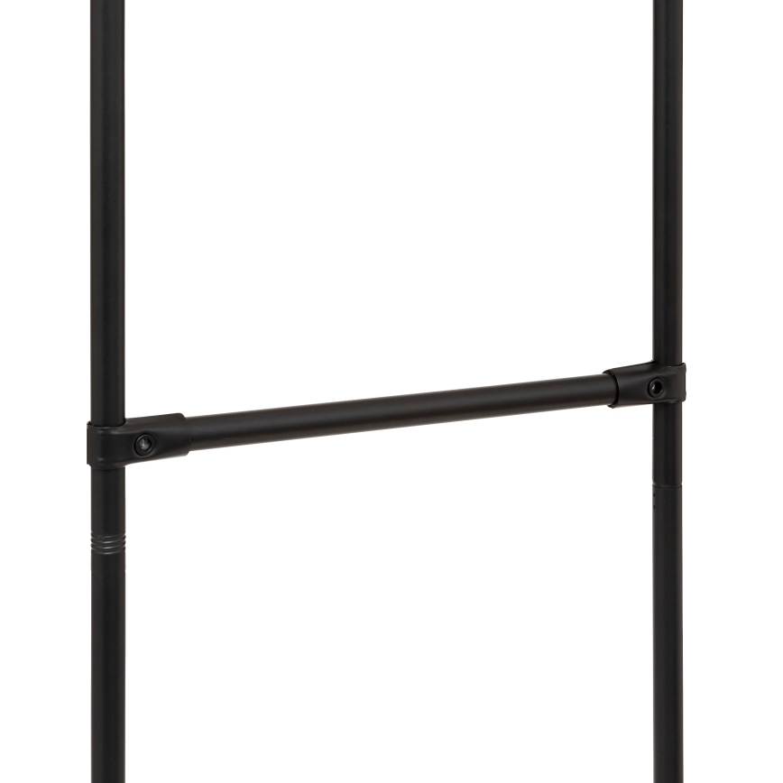 5five - Fritstående tøjstativ KENY 173x117 cm sort