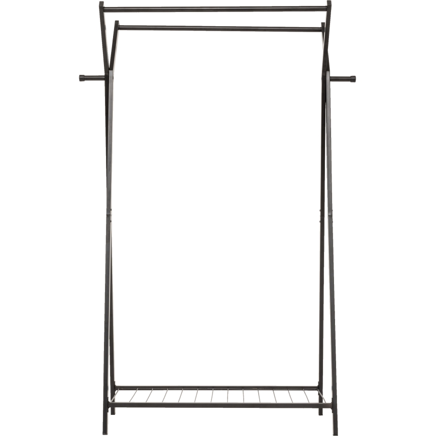 5five - Fritstående tøjstativ METY 145x98 cm sort