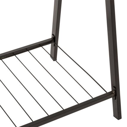 5five - Fritstående tøjstativ METY 145x98 cm sort