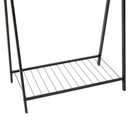 5five - Fritstående tøjstativ METY 145x98 cm sort