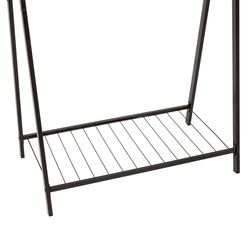 5five - Fritstående tøjstativ METY 145x98 cm sort