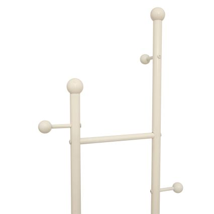 5five - Garderobestativ LENTY 188x40 cm cremefarvet