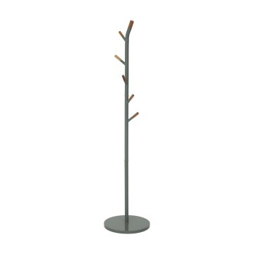 5five - Garderobestativ TALO 175,5x40 cm grøn/brun