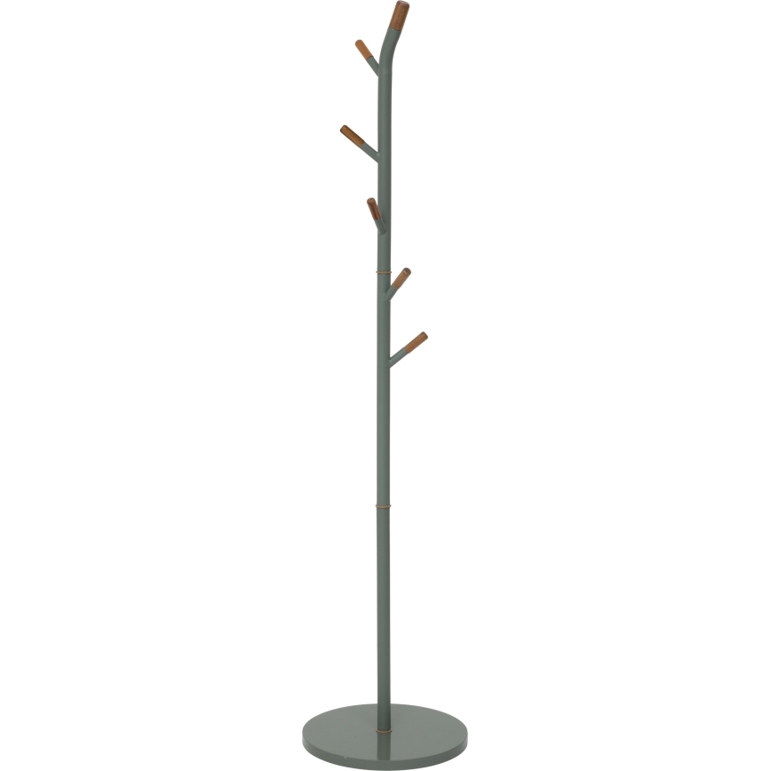 5five - Garderobestativ TALO 175,5x40 cm grøn/brun