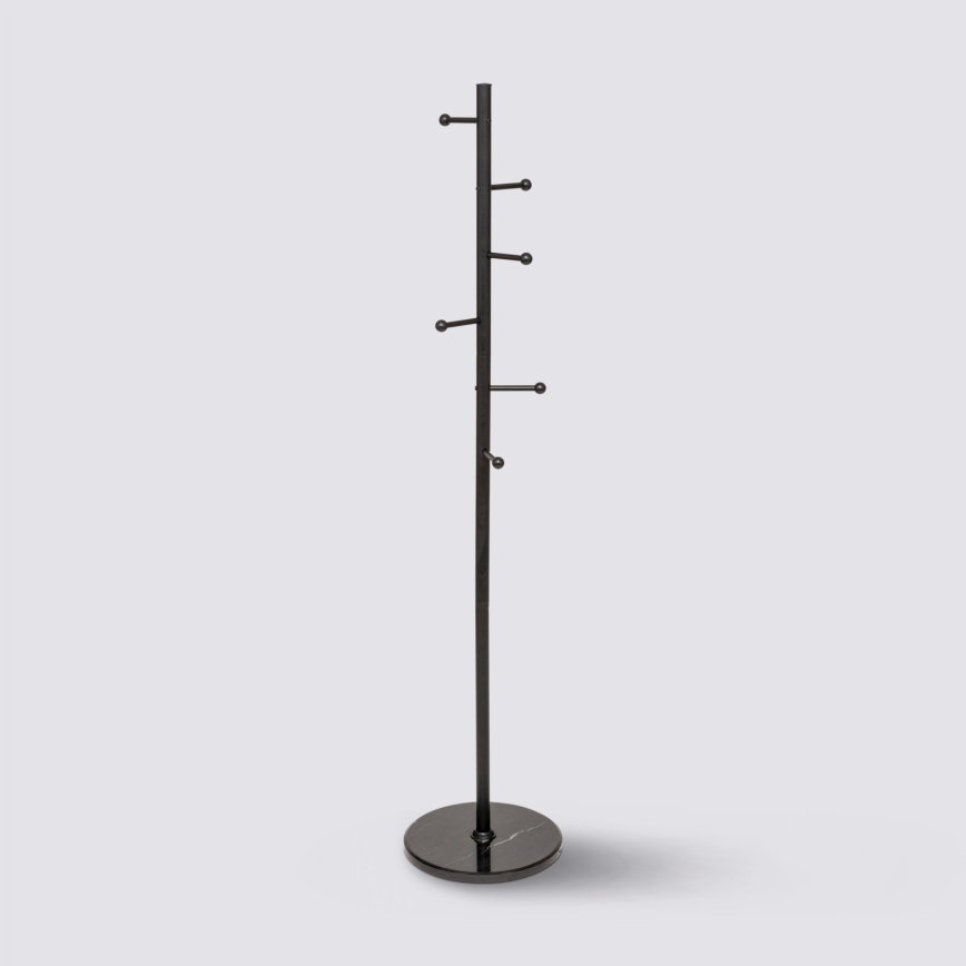 5five - Gulvstående garderobestativ TIGE 173x37 cm sort