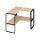 5five - Hjørnehylde PALO 40x40 cm beige/sort