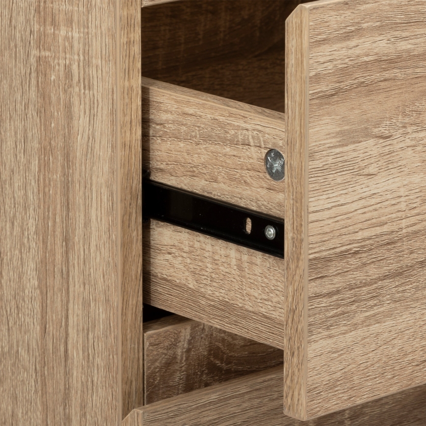 5five - Kommode HEIM 40x118x48 cm brun