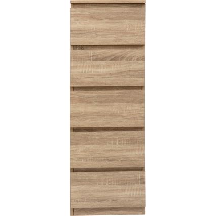 5five - Kommode HEIM 40x118x48 cm brun