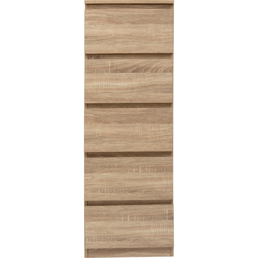 5five - Kommode HEIM 40x118x48 cm brun