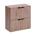 5five - Kommode TIDY 68x68x32 cm brun