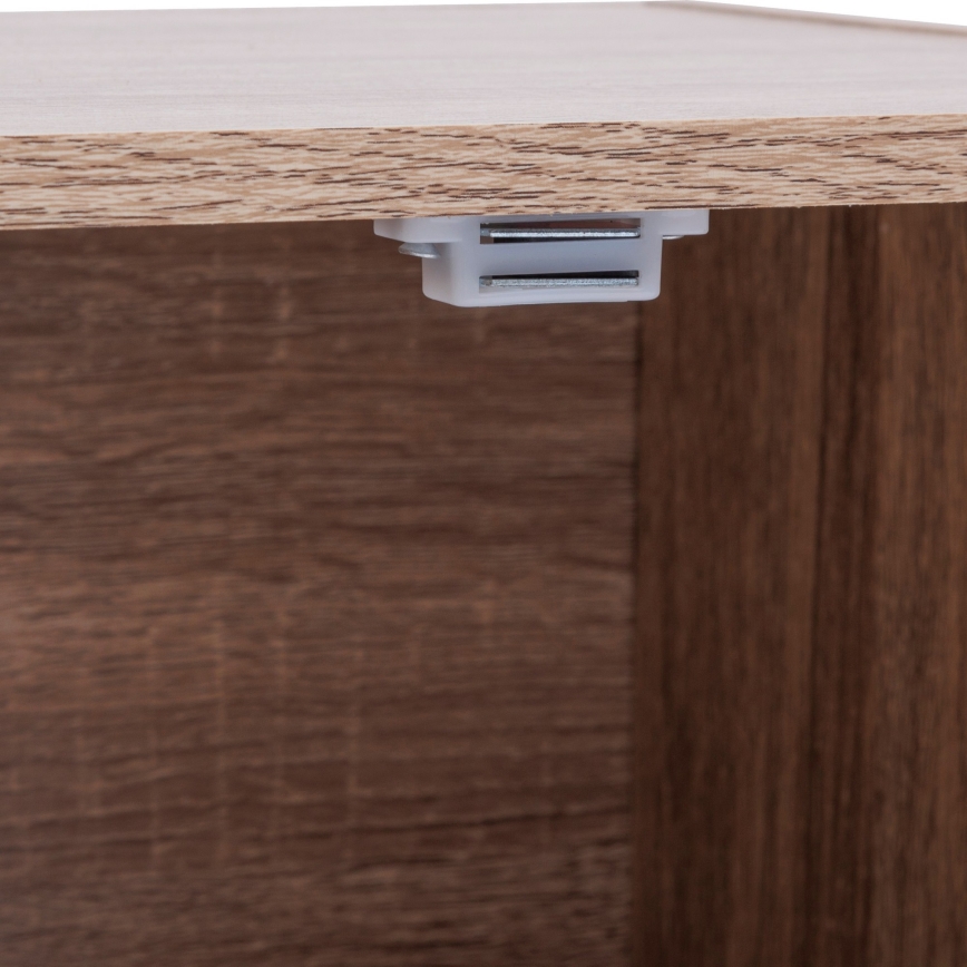 5five - Kommode TIDY 68x68x32 cm brun