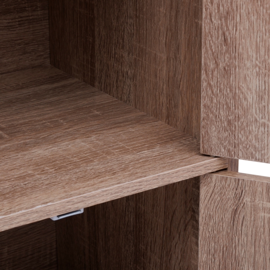 5five - Kommode TIDY 68x68x32 cm brun