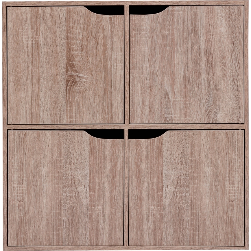 5five - Kommode TIDY 68x68x32 cm brun