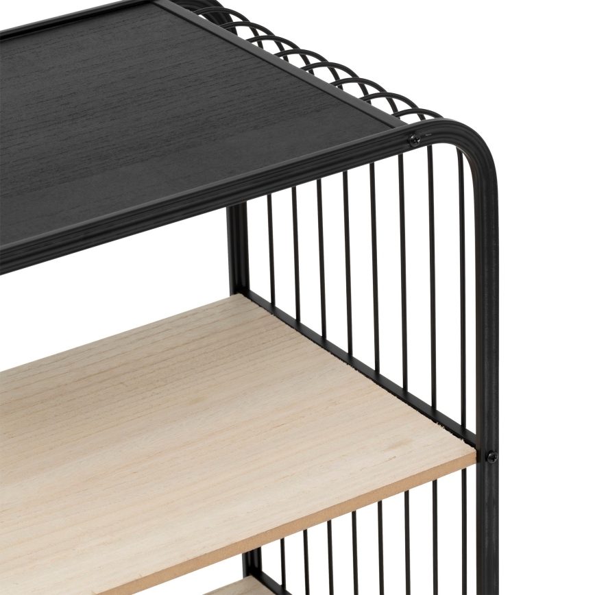 5five - Serveringsbord/mobil hylde COLGE 74x43 cm sort/beige