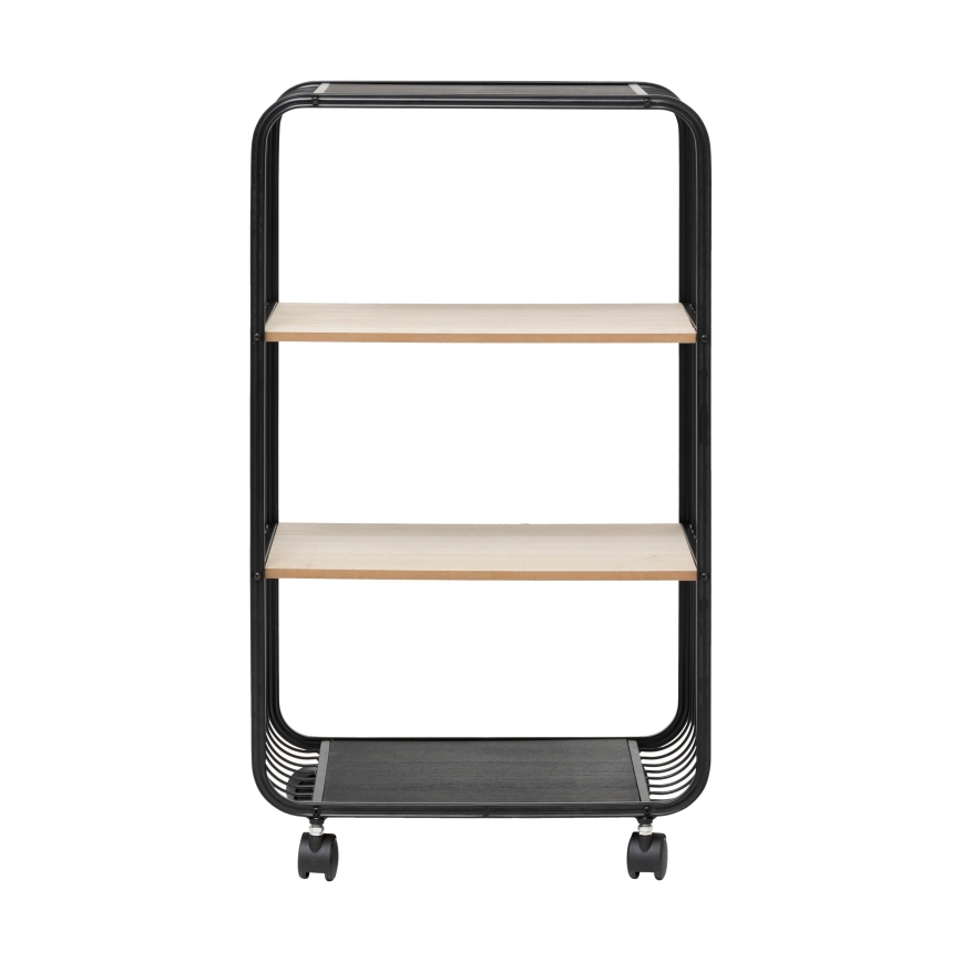 5five - Serveringsbord/mobil hylde COLGE 74x43 cm sort/beige