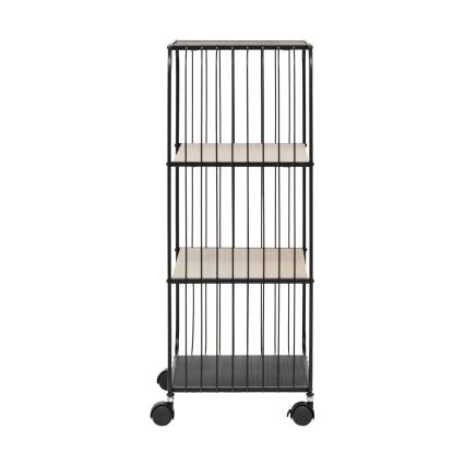5five - Serveringsbord/mobil hylde COLGE 74x43 cm sort/beige