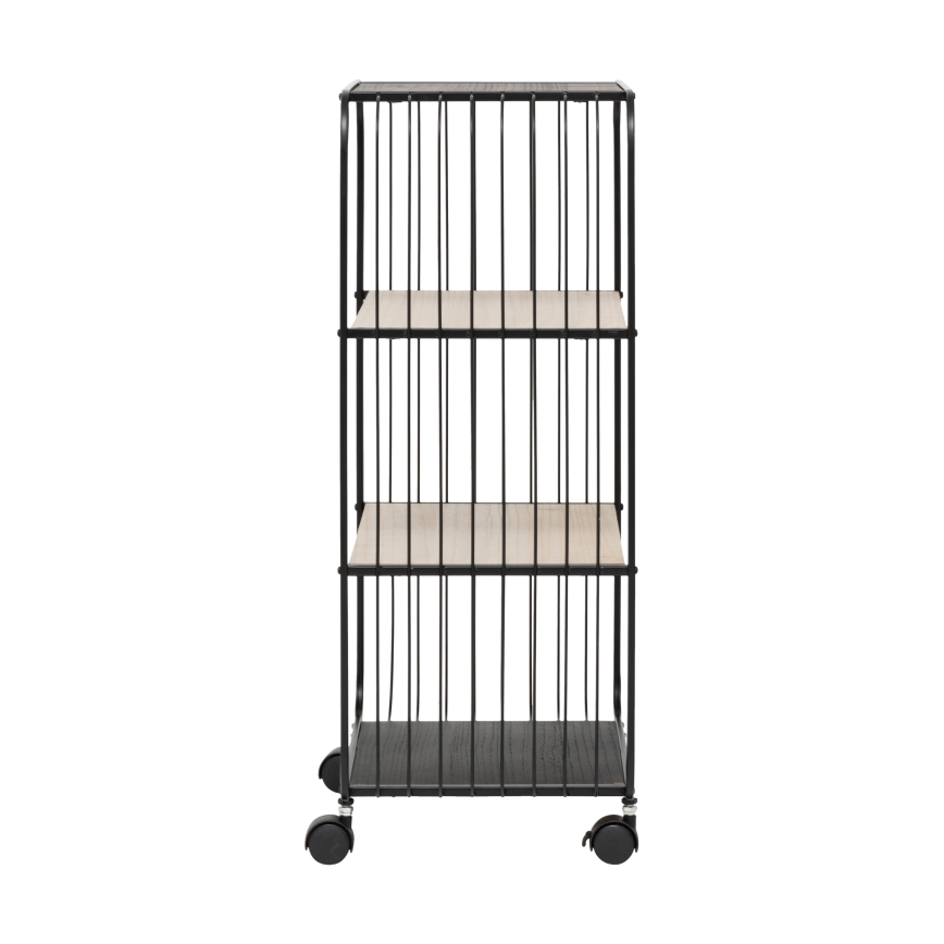 5five - Serveringsbord/mobil hylde COLGE 74x43 cm sort/beige