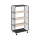 5five - Serveringsbord/mobil hylde COLGE 97x55 cm sort/beige