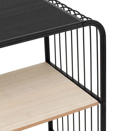 5five - Serveringsbord/mobil hylde COLGE 97x55 cm sort/beige