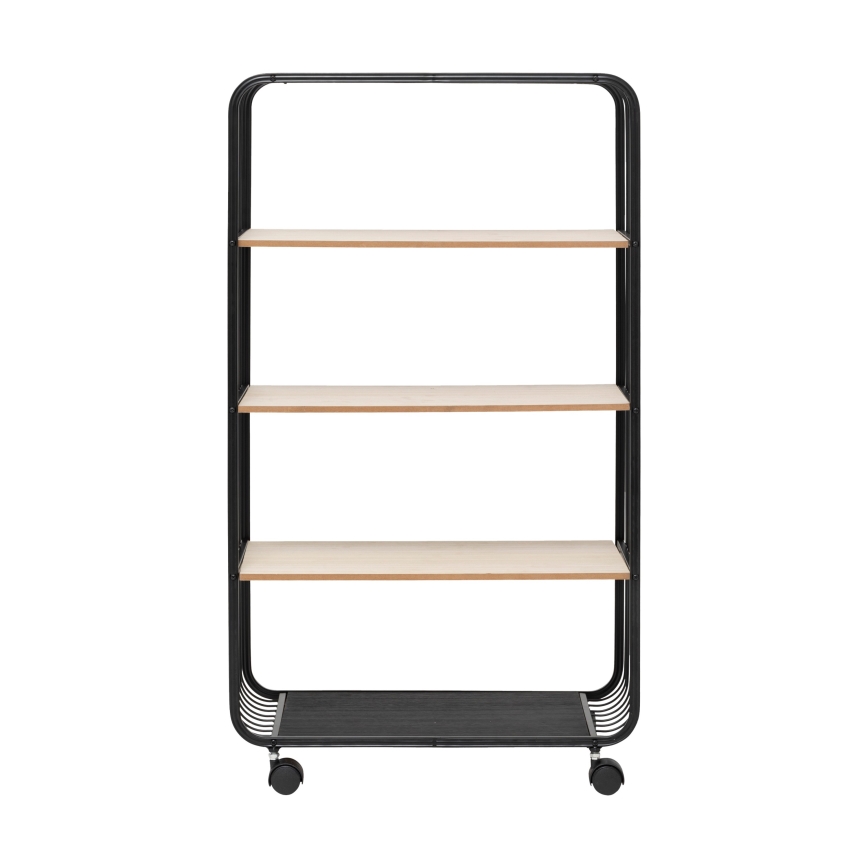 5five - Serveringsbord/mobil hylde COLGE 97x55 cm sort/beige