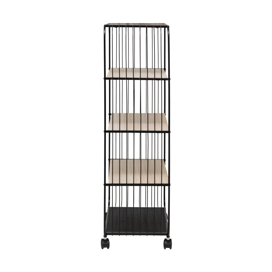 5five - Serveringsbord/mobil hylde COLGE 97x55 cm sort/beige