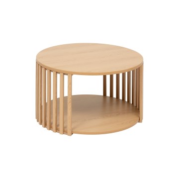 5five - Sofabord VINKY Ø 60 cm brun