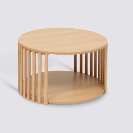 5five - Sofabord VINKY Ø 60 cm brun