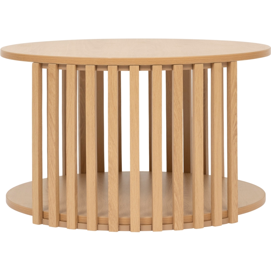 5five - Sofabord VINKY Ø 60 cm brun
