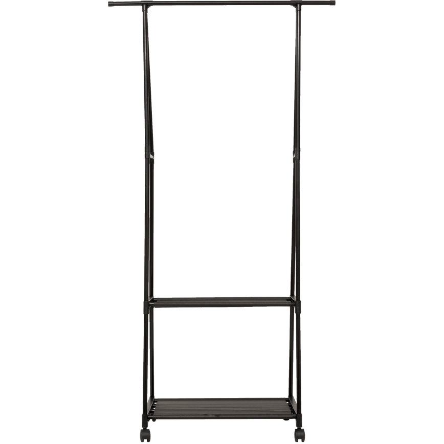 5five - Tøjstativ FESY 156x83 cm sort