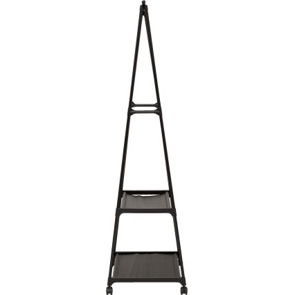 5five - Tøjstativ FESY 156x83 cm sort