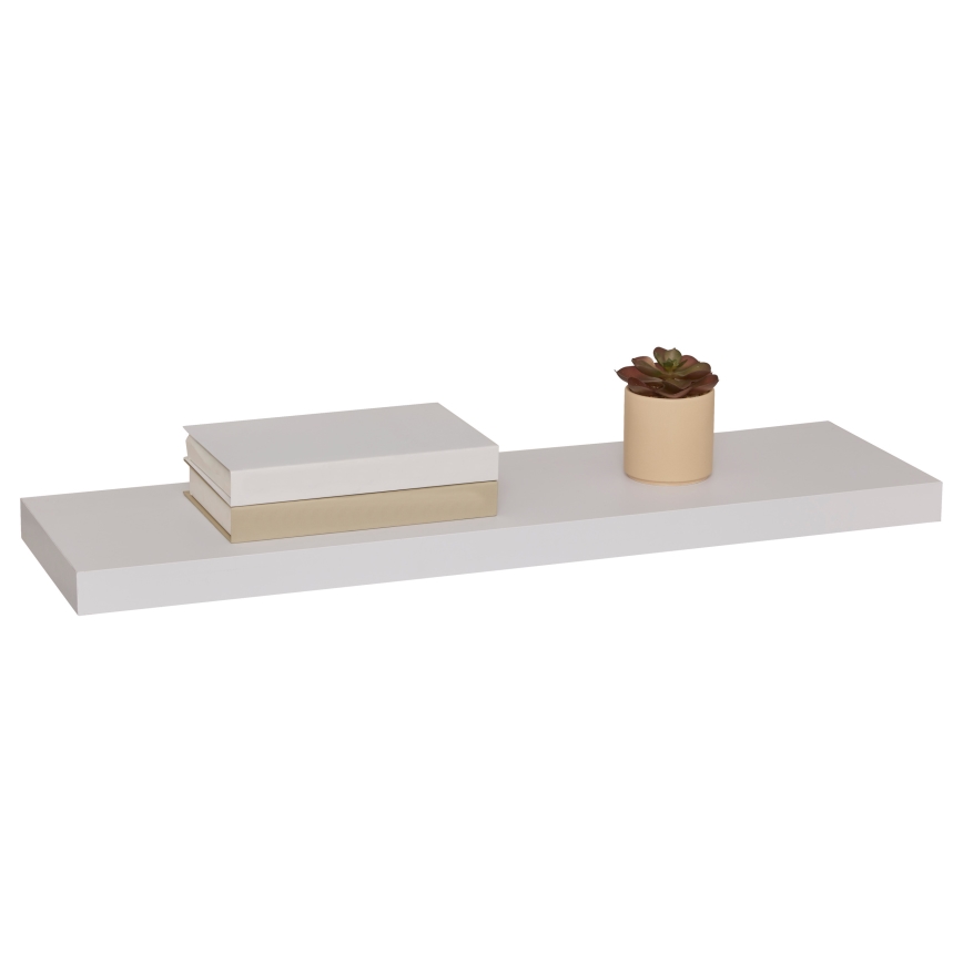 5five - Væghylde HYLE 80x24 cm hvid