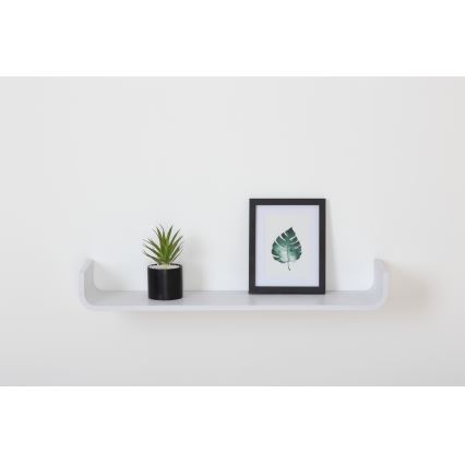 5five - Væghylde KAPTO 80x20 cm hvid