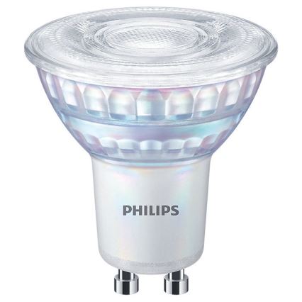 6x LED-pære dæmpbar Philips Warm Glow GU10/3,8W/230V 2200-2700K CRI 90