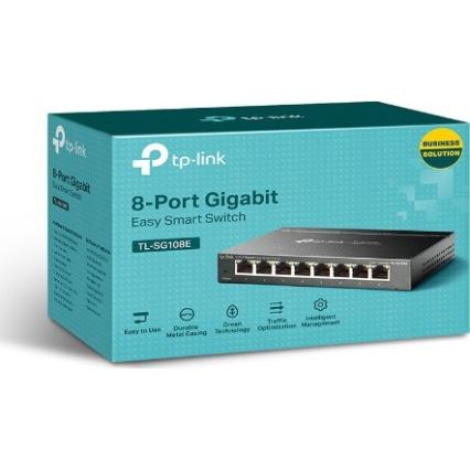 8-ports Gigabit Easy Smart-switch