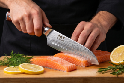 GUDARO Damascus-knive - Perfektion i hvert snit