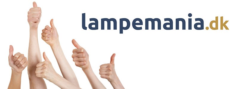 Vi er den bedste webshop med lamper
