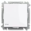 ABB 3559T-A07940 500 - Krydsafbryder uden ramme nr. 7 ZONI IP44 hvid