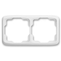 ABB 3901A-B20 B - Dobbelt ramme TANGO hvid