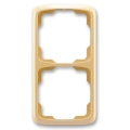 ABB 3901A-B21 D - Dobbelt ramme TANGO beige