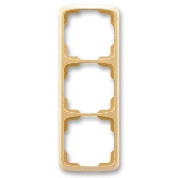 ABB 3901A-B31 D - Tredelt ramme TANGO beige